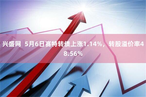 兴盛网  5月6日赛特转债上涨1.14%，转股溢价率48.56%